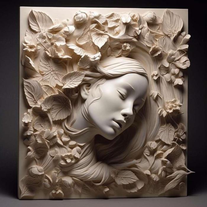 نموذج ثلاثي الأبعاد لآلة CNC 3D Art 